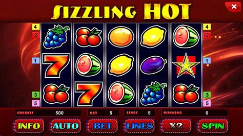 Sizzling Hot Slot Machine .